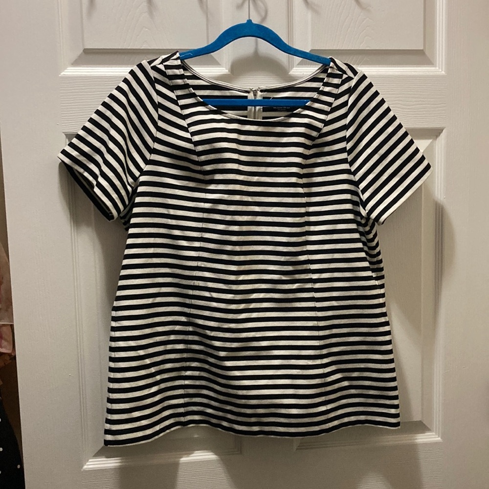 Black and white striped top - Land Bryant